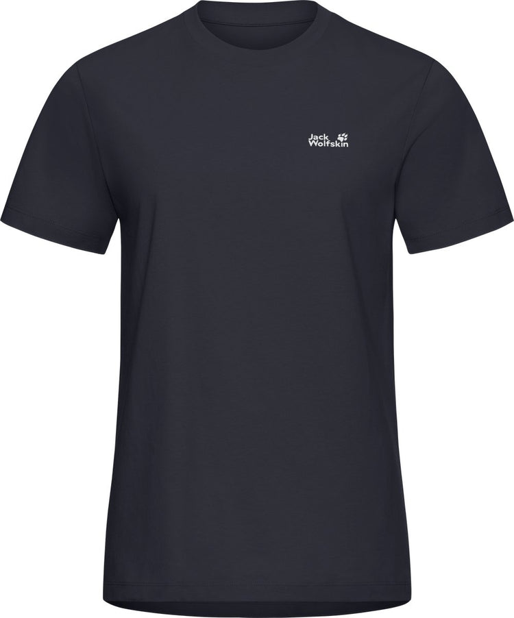 Jack wolfskin essential t w chemise d'extérieur pour femme-marine foncé