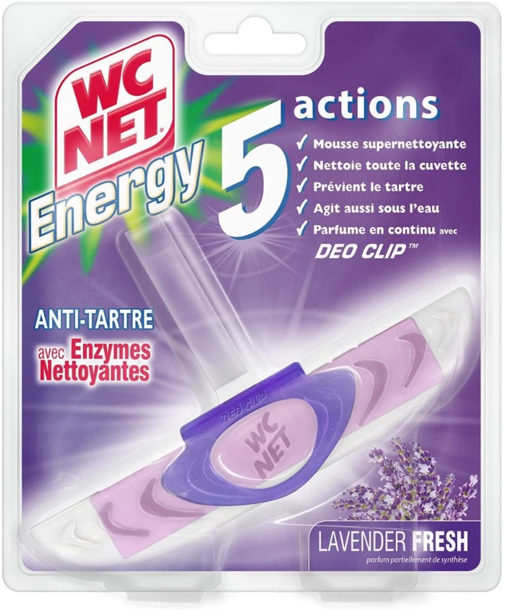 Filet de toilette Ambi pur - bloc sanitaire - lavande - 1 bloc