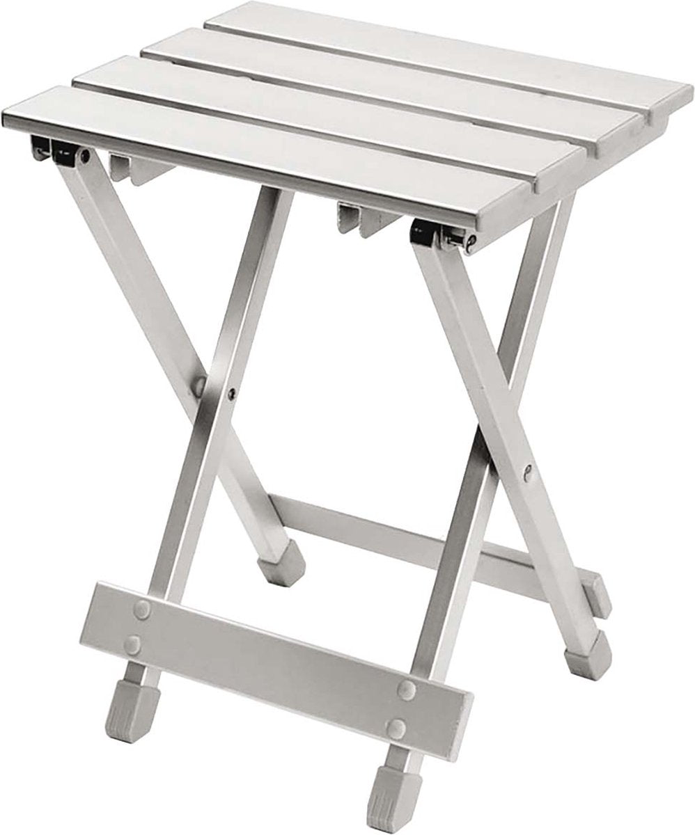 Bo-camp - tabouret pliant - table - aluminium