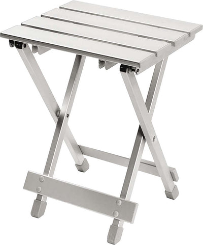 Bo-camp - tabouret pliant - table - aluminium