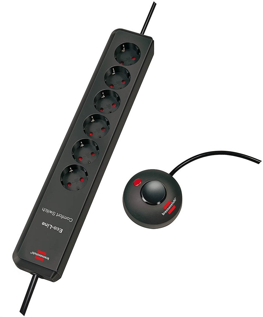 Brennenstuhl Eco-Line Comfort Socket 6 fois