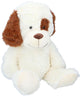 Sunkid peluche chien - 60 cm - peluche douce chien grand pour enfants - marron
