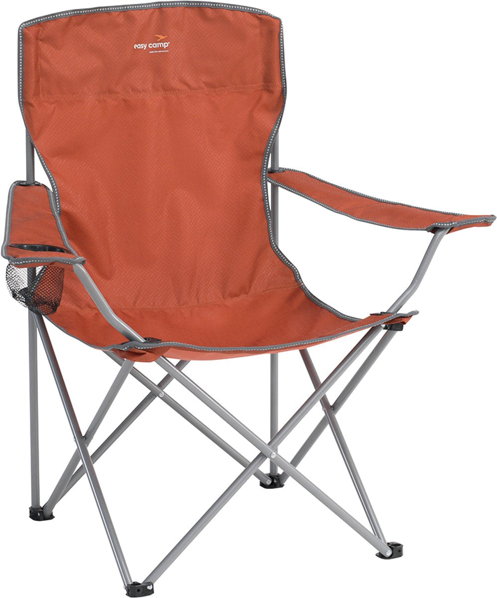 Easy camp chaise en épicéa chaise de camping pliable rouge argile