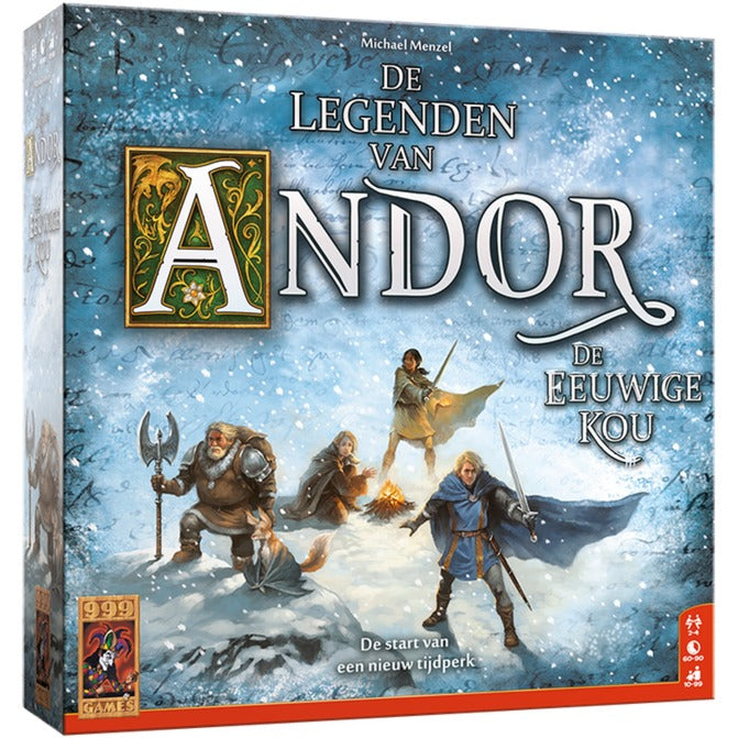 999 Games les légendes d'Andor: le froid éternel