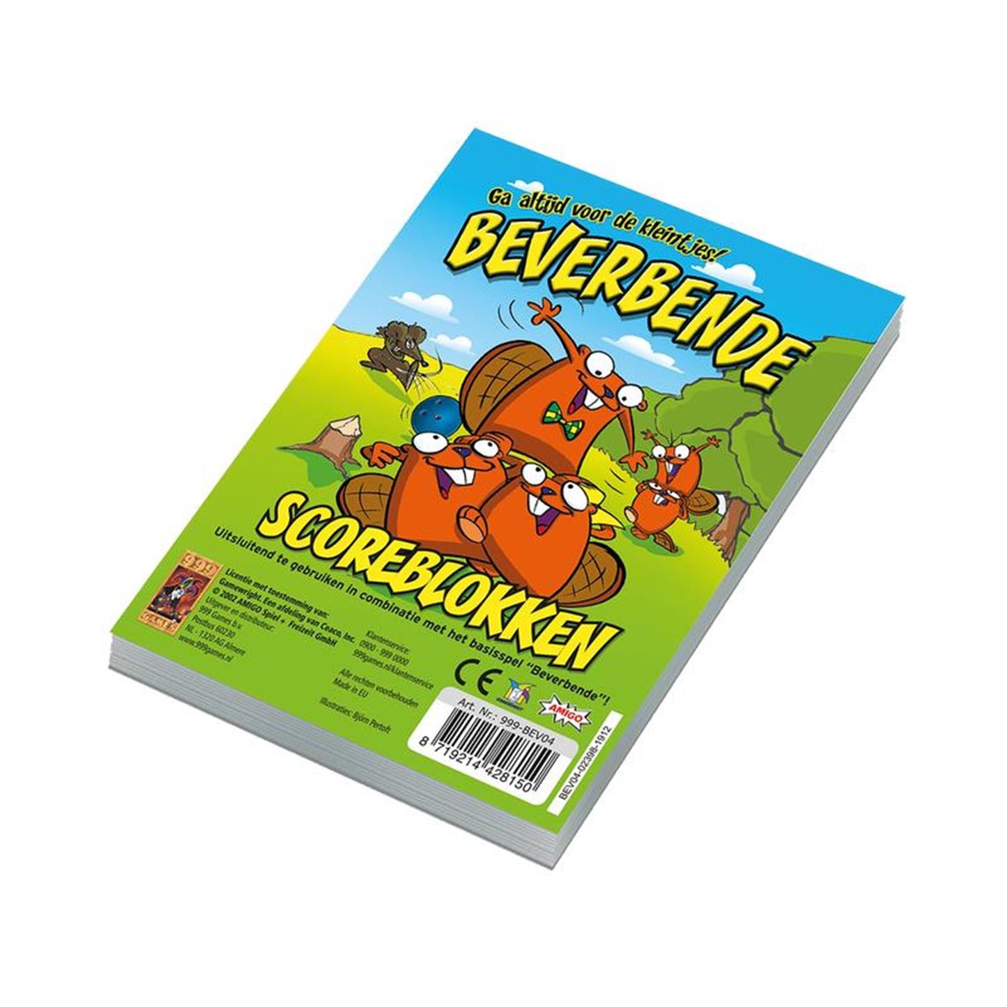 999Games Scoreblokken Beverbende, 3e.