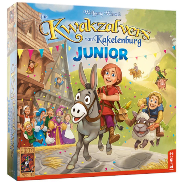 999 Games de Kwakzalvers Van Kakelenburg Junior Bordspel
