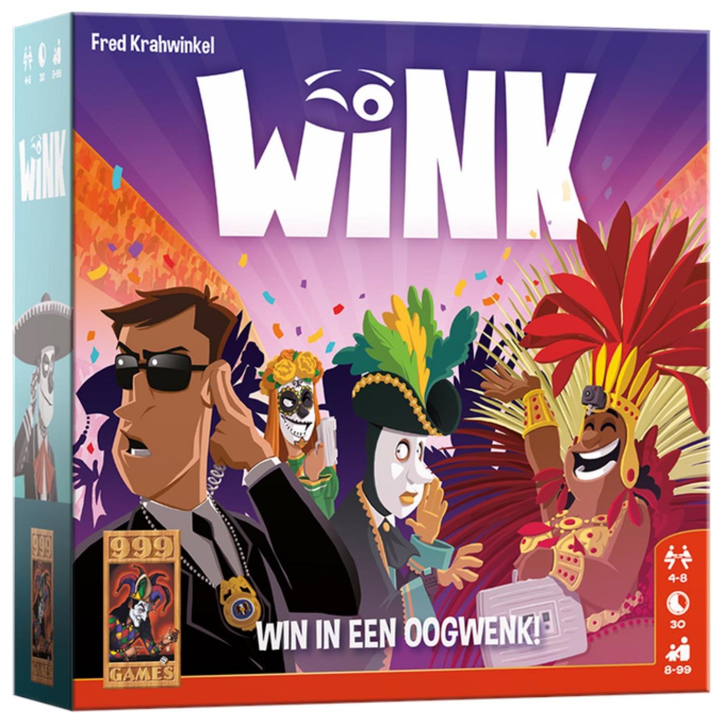 999 Games Game de carte Wink