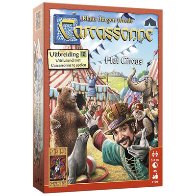 999games Carcassonne le jeu de société de cirque