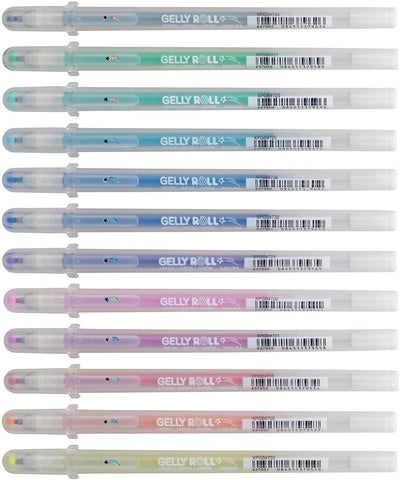 Sakura stardust lot de 12 stylos gel