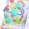 Jouer à des arcs de jouets pour bébé avec des perles