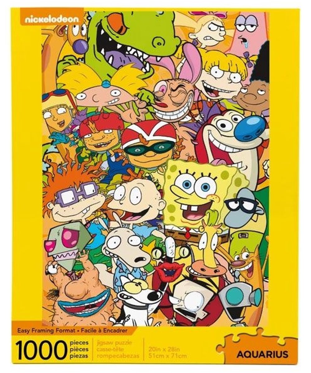 Aquarius Nickelodeon - puzzle - fonte (1000 pièces)