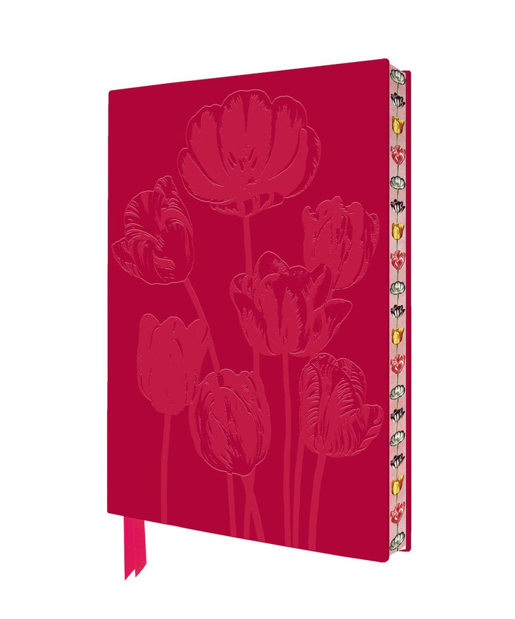 Carnets de flamboyants temple de la flore : carnet d'art artisanal tulipes ()