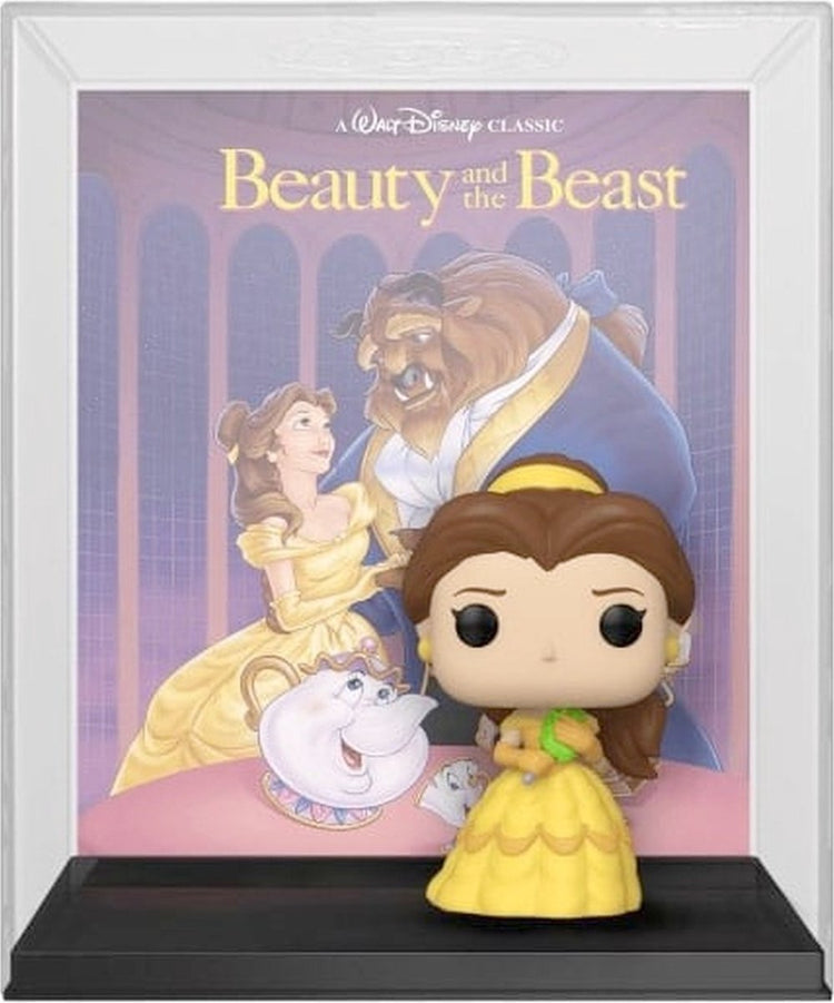 Disney Funko Beauty la bête - pop ! couverture vhs belle figurine collector 9 cm - multicolore