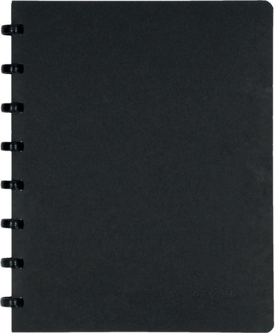 Livre de réunion Atoma, ft a5, noir, ligné