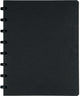 Livre de réunion Atoma, ft a5, noir, ligné
