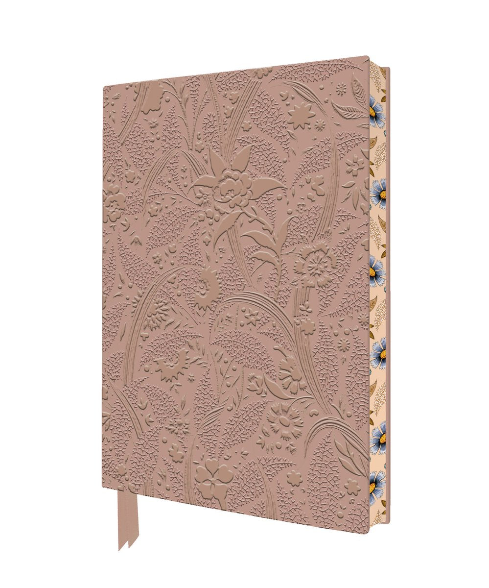 Carnets d’art artisanaux - William Kilburn : carnet d’art artisanal en papier de fin de marbre (journaux d’arbre de flamme)