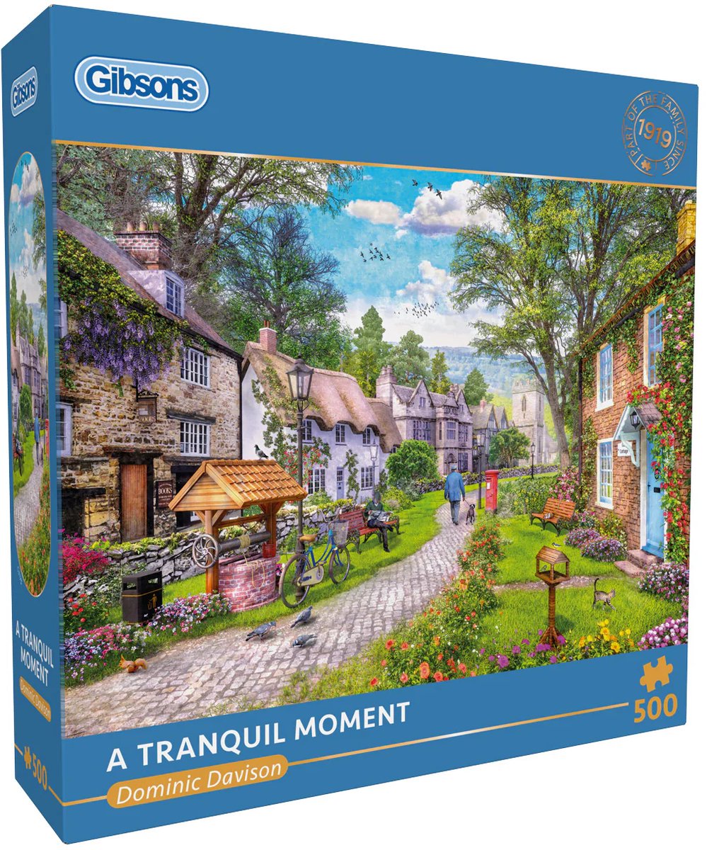 Gibsons - un moment tranquille - dominic davison - 500 pièces - 48×34cm - puzzle pour adultes