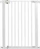 Barrière d'escalier à fermeture facile Safety 1st - extra haute - 73 à 80 - extensible - montage par pince - métal blanc