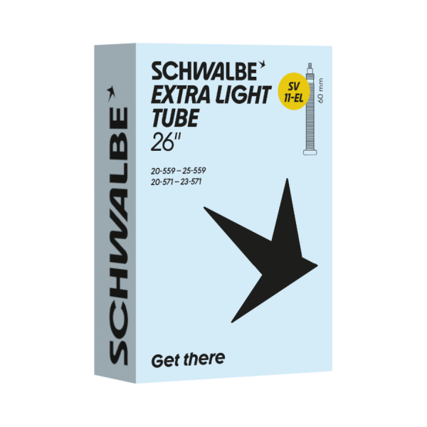 Chambre à air Schwalbe sv11el 26 pouces 20 25-559 571 fv 60mm