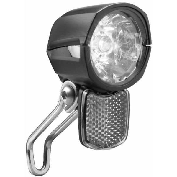 Headlight Busch und Müller Lumotec Dopp T Senso Plus avec capteur et stop pour Hub Dynamo - 35 Lux