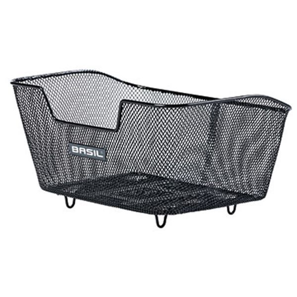 Basil Base M WSL - Panier à vélo - à l'arrière - y compris le système Basil WSL - noir