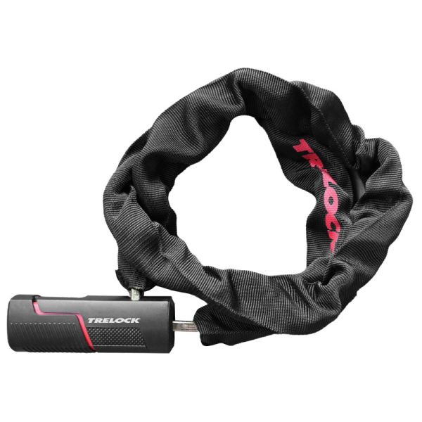 Trelock chaîne antivol bc 480 code 110 cm - noir