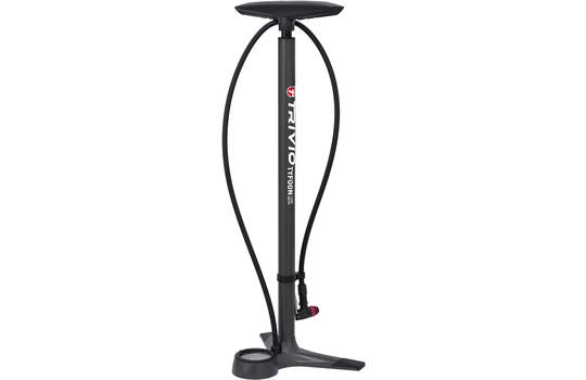 Trivio - pompe à vélo pompe à vélo typhoon haute pression 14 bar 200 psi aluminium