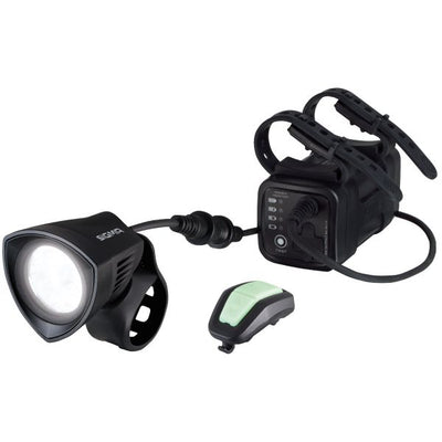 Sigma buster 2000 lumen lampe de casque batterie li-on chargeur télécommande