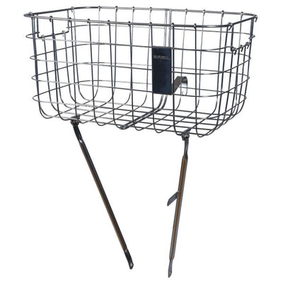 Basil Robin - Panier à vélo - First - Silver