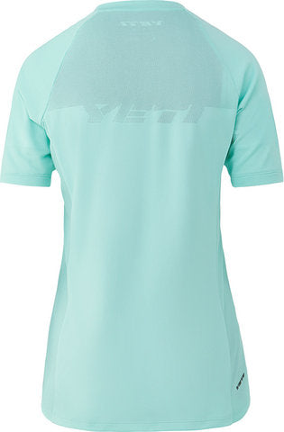 Maillot femme Yeti cycles turq air ss