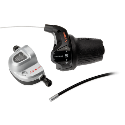Shimano Turner 3 Speed ​​Nexus SL-3S42E avec câbles et Clickbox Black (emballage d'atelier)
