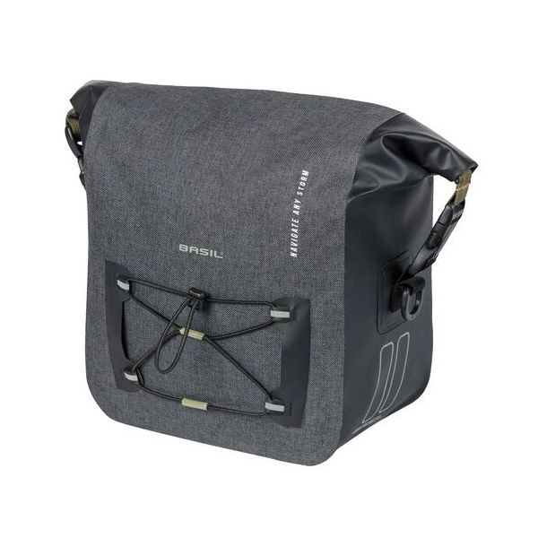 Basil Navigator Storm Gandon Sac - Sac à vélo sportif, imperméable, noir