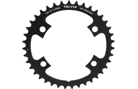 Trivio - plateau de course 39t.11 vitesses 110 bcd 4 bras shimano