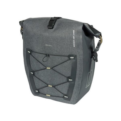 Basil Navigator Storm Mik Side Bicycle Sac - Sac à vélo sportif et fonctionnel - noir - 100% étanche