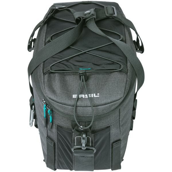 Basil Discovery 365D Bagage de bagages Sac m - noir, eau -pellent, 9L, unisexe, sportif