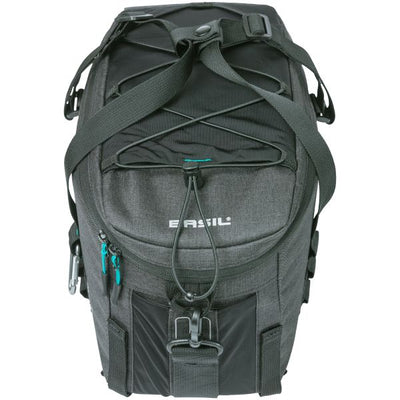 Basil Discovery 365D Bagage de bagages Sac m - noir, eau -pellent, 9L, unisexe, sportif