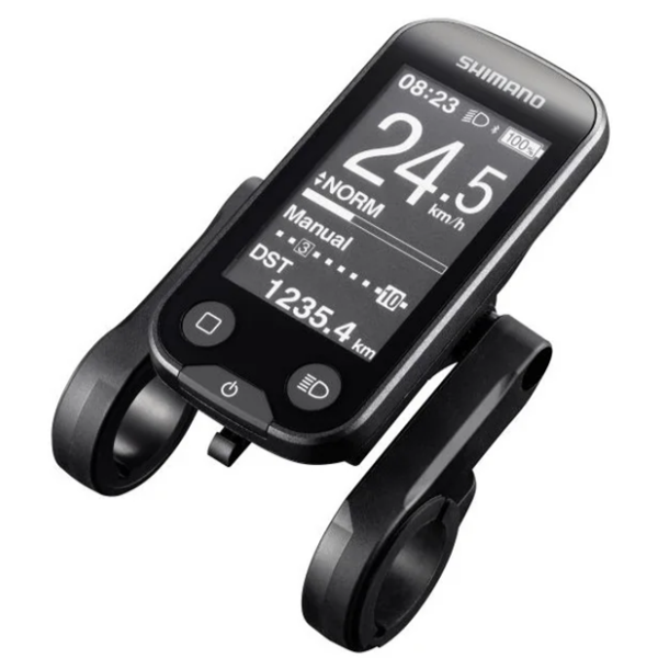 Présentoir pour vélo électrique Shimano steps sc-e6100 - avec support - emballage atelier
