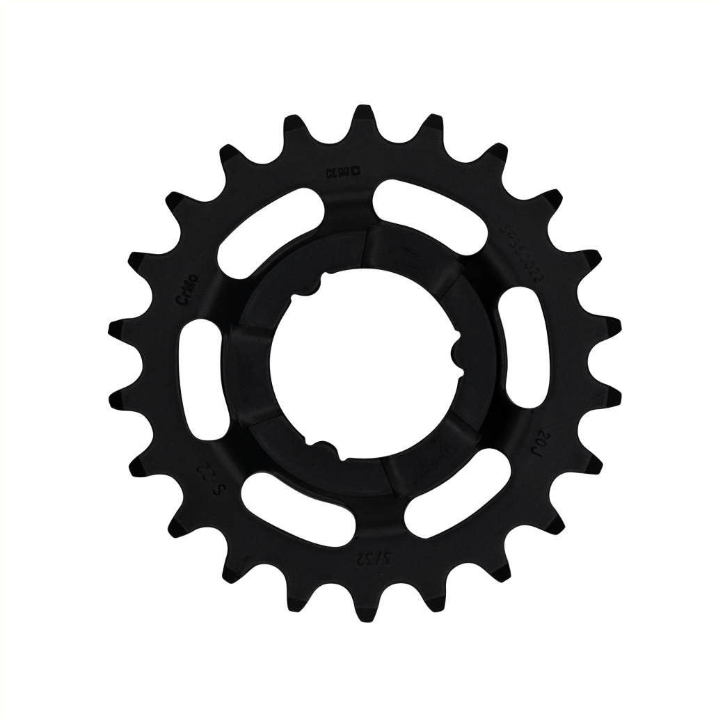 KMC Gear 22T Shimano 1 8 noir