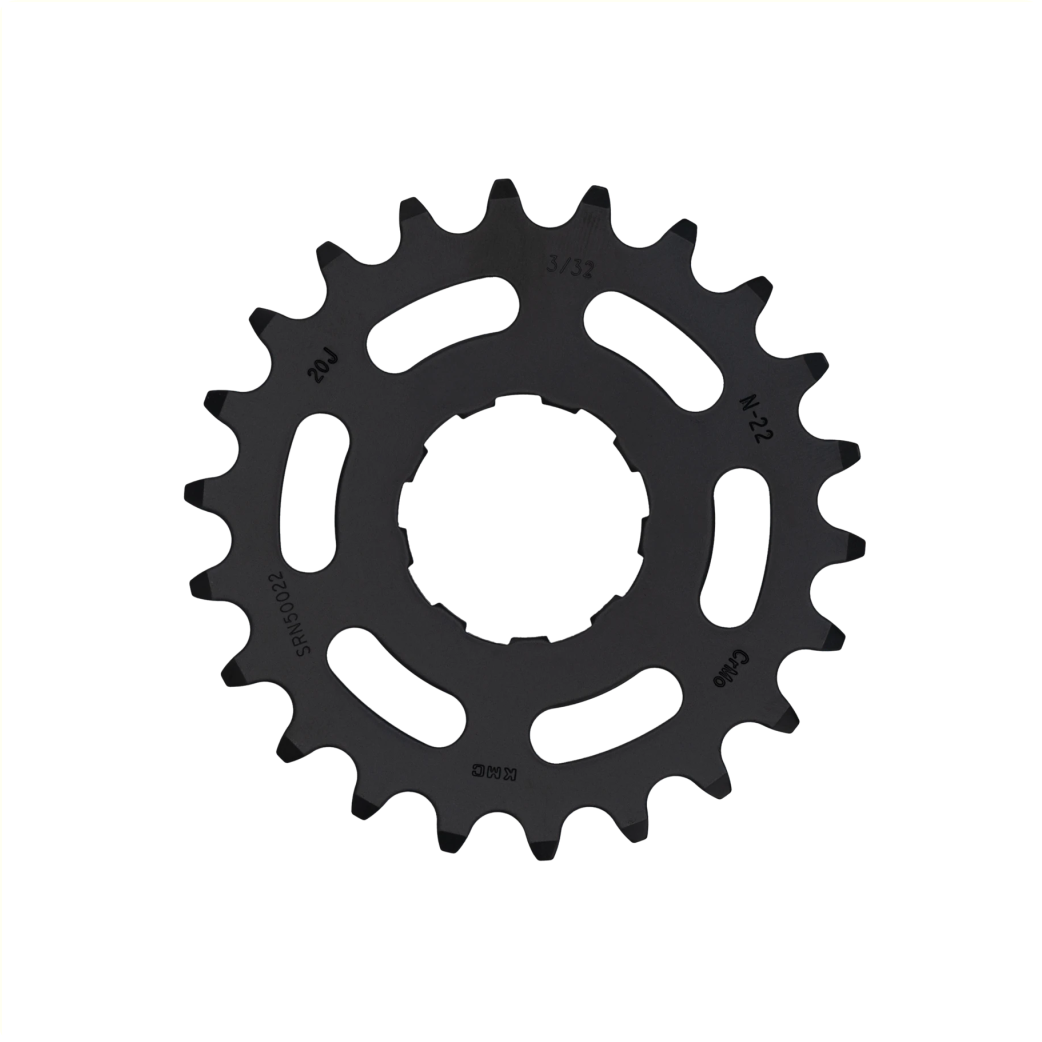 KMC Gear 22T Black (Chromoly)