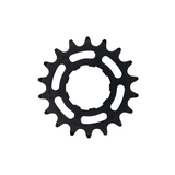 KMC Gear 18T arrière Enviolo Nuvinci 1 8, noir - afbeelding 1