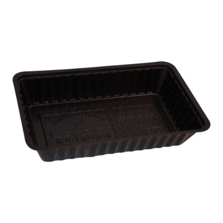 Plateau en plastique Depa a14 noir (1000 pièces)