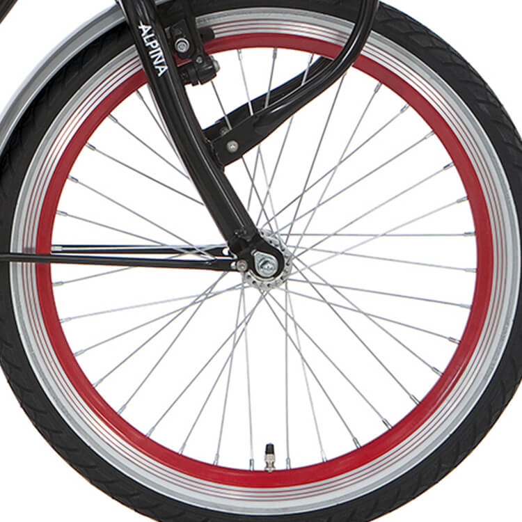 Alpina Front Roue 20 J19SG Red Zinc Spk