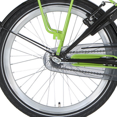 Roue arrière alpina 22 Nexus 3 RN J19DB Silver Zink Spk