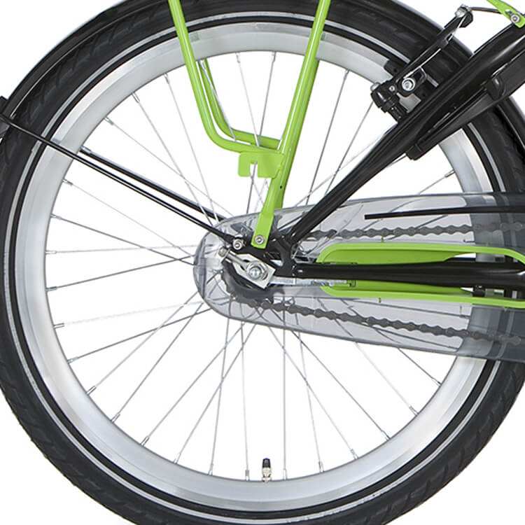 Roue arrière alpina 22 Nexus 3 RN J19DB Silver Zink Spk