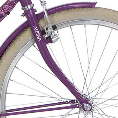 Fourche Alpina 26 Tingle violet foncé
