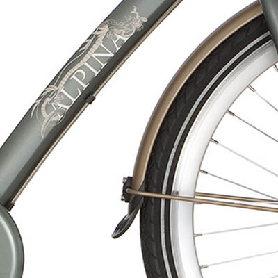 Alpina Fender pour 24 courbe Matt Gold