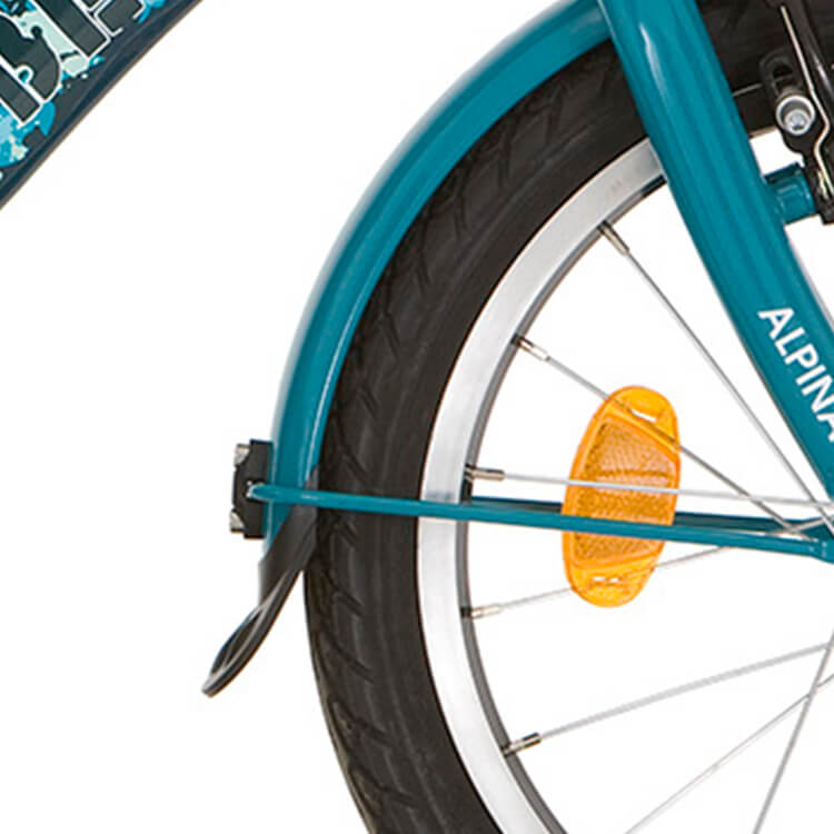Alpina Fender Set 16 turquoise
