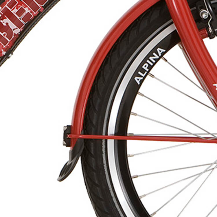 Alpina Fender set 20 rouge