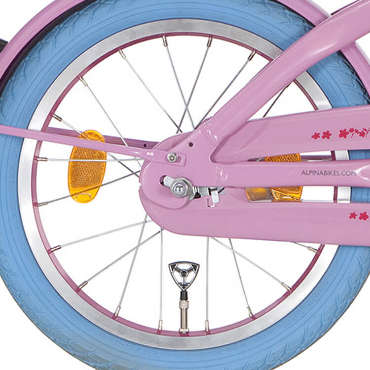 Roue arrière alpina 16 Retirer J20 Pink Zinc Spk