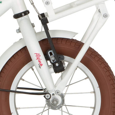 Fourche avant Alpina 12 Cargo blanc mat